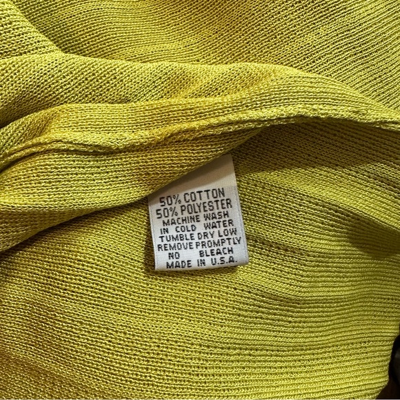 Women Two-Piece Set Top-Pants Medium Green Fruit Sleeveless Wide Leg High Rise - Picture 14 of 14